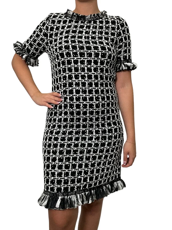 Oscar de la Renta Plaid Sheath Dress Size XS Short unclassified dresses