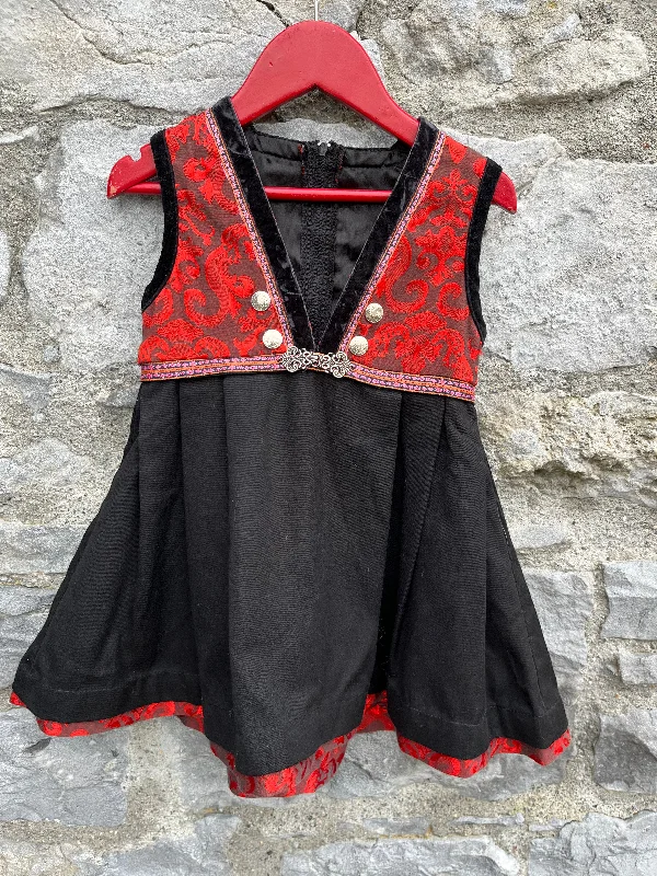 Norwegian folk dress  9-12m (74-80cm) Vacation unclassified dresses
